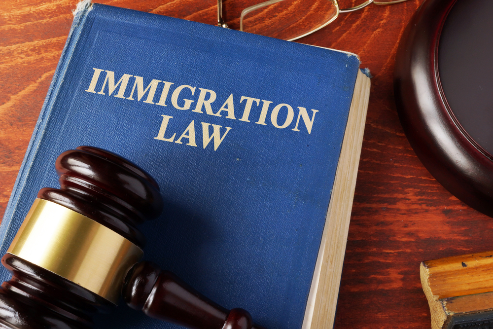 International Business and Immigration Lawyers Hand On Globe